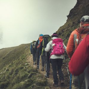 Den unika rutt som leder till Machu Pichhu