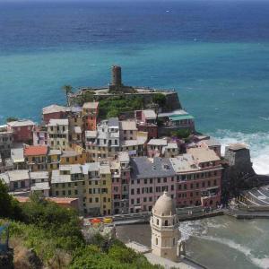 Vackra Cinque Terre i Italien