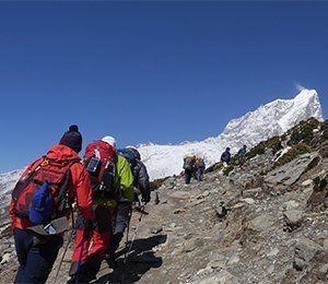 Att vandra mot världens högsta berg och Everest Base Camp är en fantastisk upplevelse